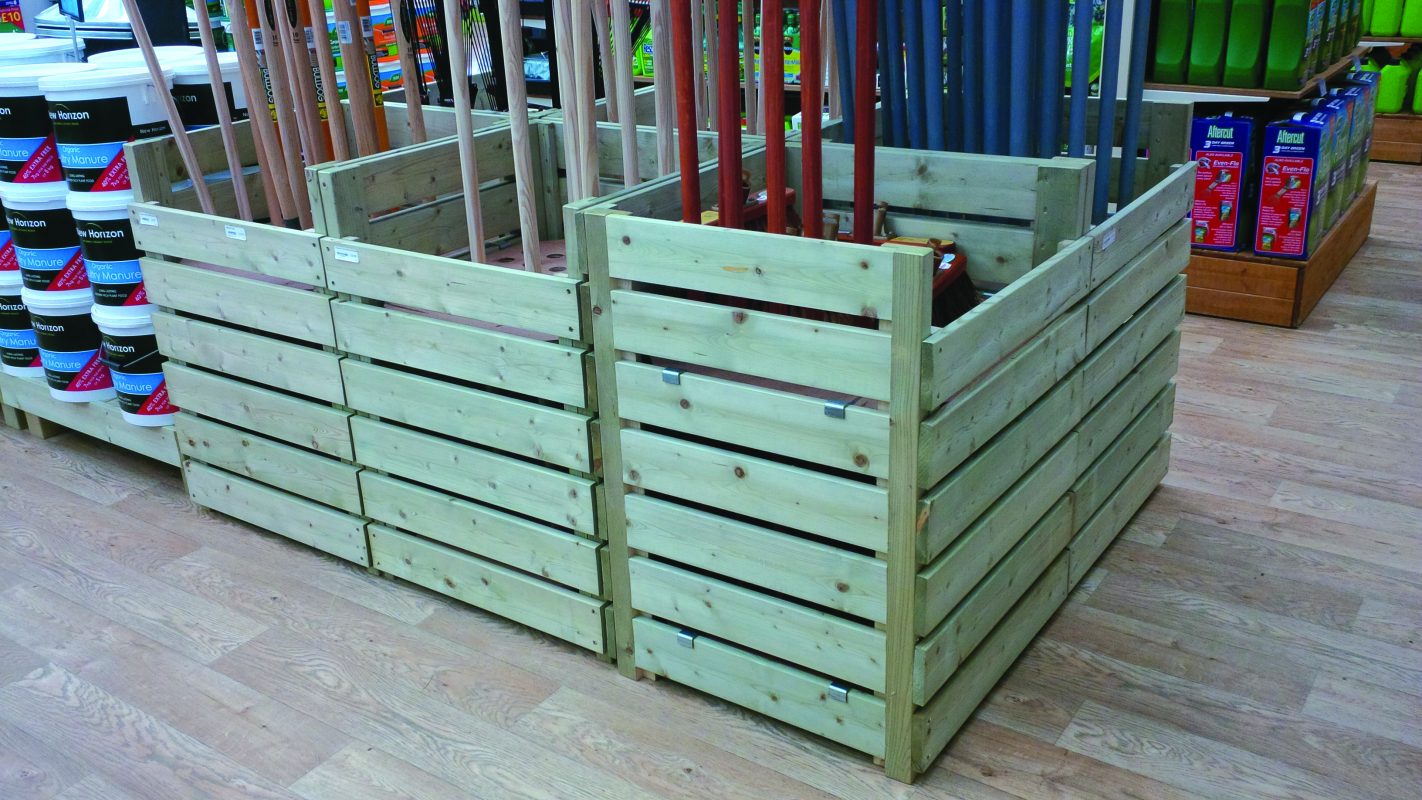 DUMP BINS — Timber Displays